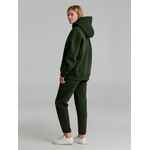 Худи KULONGA OVERSIZE, темно-зеленый хаки, размер XS/S