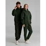 Худи KULONGA OVERSIZE, темно-зеленый хаки, размер XS/S