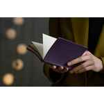 Ежедневник FLAT MINI, недатированный, иссиня-черный