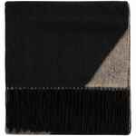 Палантин CHARMING, черный с бежевым