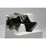 Палантин CHARMING, черный с бежевым