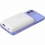 Магнитный беспроводной аккумулятор MAGBACK 5000 мАч, белый