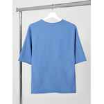 Футболка оверсайз VOZDUH 2.0, синяя, размер XS/S