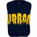 Жилет оверсайз на заказ TRICKSY NET, акрил, размер S/M