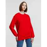 Свитшот унисекс COLUMBIA, красный, размер XS