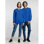 Свитшот унисекс COLUMBIA, ярко-синий, размер XS