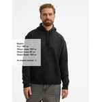 Худи унисекс CONDOR, черное, размер 3XL