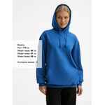 Худи унисекс CONDOR, ярко-синее, размер XS