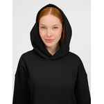 Худи оверсайз унисекс TOLLA, черное, размер XL/2XL