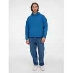 Худи оверсайз унисекс TOLLA, синее (джинс), размер XS/S