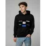 Худи унисекс PATCH CATCHER, черное, размер S