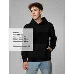 Худи унисекс PATCH CATCHER, черное, размер S