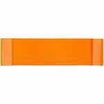 Лейбл тканевый EPSILON, S, оранжевый неон
