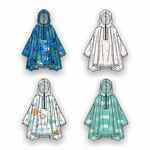 Дождевик-пончо детский AQUASTOP KIDS на заказ, разноцветный,6-8 лет