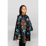 Дождевик-пончо детский AQUASTOP KIDS на заказ, разноцветный,6-8 лет