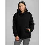 Худи FURRY OVERSIZE, черное, размер XS/S