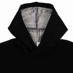 Худи FURRY OVERSIZE, черное, размер XS/S