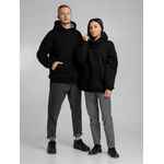 Худи FURRY OVERSIZE, черное, размер XS/S