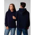 Худи флисовое унисекс MANAKIN, темно-синее, размер XS/S