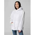 Худи флисовое унисекс MANAKIN, белое, размер XS/S