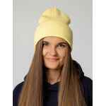 Шапка REAL RIB, желтая (нарцисс)