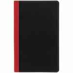 Ежедневник NICE TWICE, недатированный, черный с красным