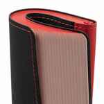 Ежедневник NICE TWICE, недатированный, черный с красным