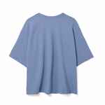 Футболка унисекс оверсайз STREET VIBES, синяя (лавандовая), размер XL/XXL