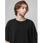 Футболка унисекс оверсайз STREET VIBES, черная, размер XS/S