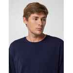 Футболка унисекс оверсайз STREET VIBES, темно-синяя, размер XS/S