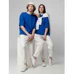 Футболка унисекс оверсайз STREET VIBES, ярко-синяя, размер XS/S