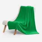 Плед PLUSH, зеленый