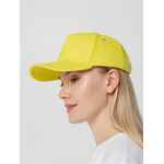 Бейсболка STANDARD, желтая (лимонная)