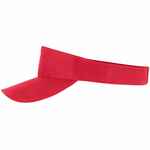 Козырек ACTIVE, красный с белым кантом