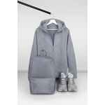 Толстовка унисекс H3, серая, размер XS/S