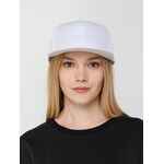 Бейсболка SNAPBACK с прямым козырьком, белая