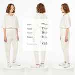 Джоггеры J2, молочно-белые, размер XS/S