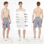 Шорты J3, серые, размер XS/S