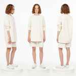 Свитшот унисекс S1, молочно-белый, размер XS/S