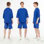 Футболка унисекс T1, синяя, размер XS/S