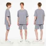 Футболка унисекс T2, серая, размер XS/S