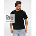 Футболка оверсайз унисекс LEGACY, черная, размер XS