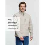 Куртка унисекс FURY, бежевая, размер S