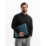 Рубашка поло оверсайз с длинным рукавом HERITAGE, черная, размер L