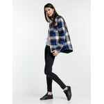 Куртка-рубашка оверсайз унисекс NOAH, синяя, размер XS/S