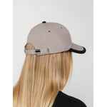 Бейсболка HONOR, серая с черным кантом