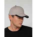 Бейсболка HONOR, серая с черным кантом