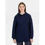 Худи оверсайз унисекс OUTSHINE, темно-синее, размер XS/S