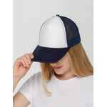 Бейсболка SUNBREAKER, темно-синяя с белым