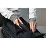 Автобумажник ARRIVAL, черный с красным